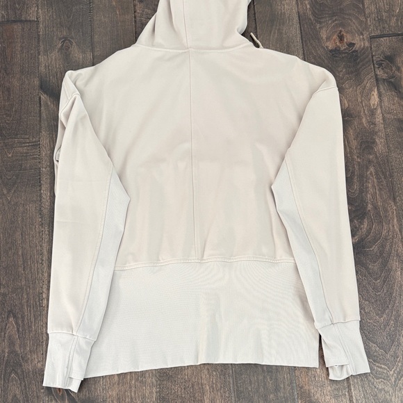 Athleta Light Beige Hoodie Sweatshirt - Picture 4 of 4